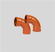 Kanalizace - kanalizační koleno SW KGBD průměr 110mm úhel 87 stupňů - s jedním hrdlem